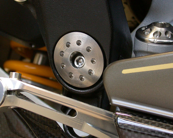 MOTOCORSE Titanium frame plates plugs kit