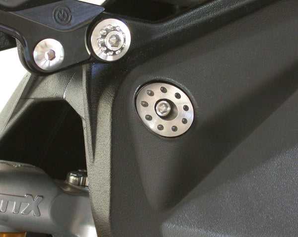 MOTOCORSE Titanium frame plates plugs kit