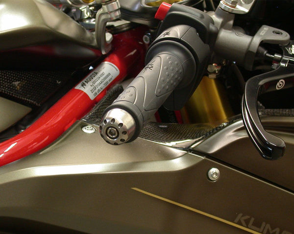 MOTOCORSE Titanium counterweight handlebar kit (Nr.2)