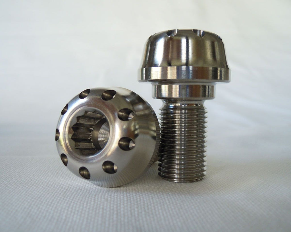 MOTOCORSE Titanium counterweights handlebar kit (Nr.2)