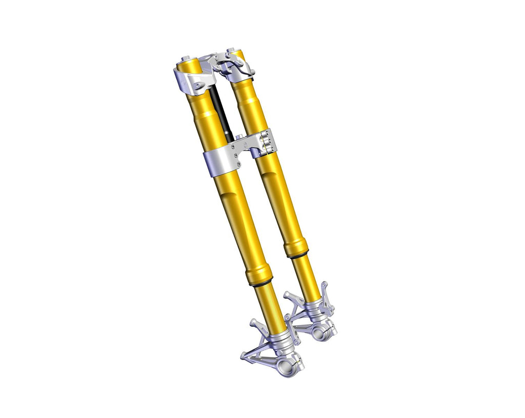 MOTOCORSE NEW R&T Ohlins front forks kit with Motocorse radial mounts "SBK style" and triple clamps *MV Brutale 2016 / Dragster 2018 1