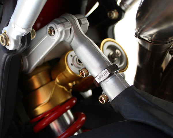MOTOCORSE Adjustable 25mm Link Rod Titanium Screw
