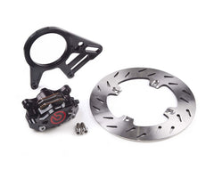 MOTOCORSE Complete rear brake disc kit with Brembo Super Sport CNC caliper Colore