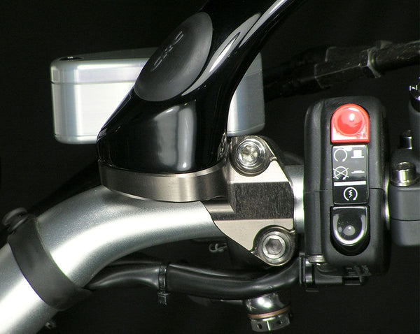 MOTOCORSE Mirror holder clamp for Brembo radial brake master cylinder