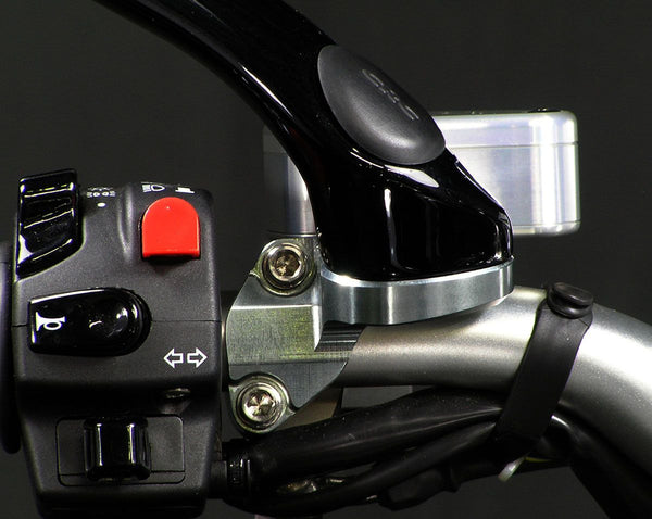 MOTOCORSE Mirror holder clamp for Brembo radial clutch master cylinder