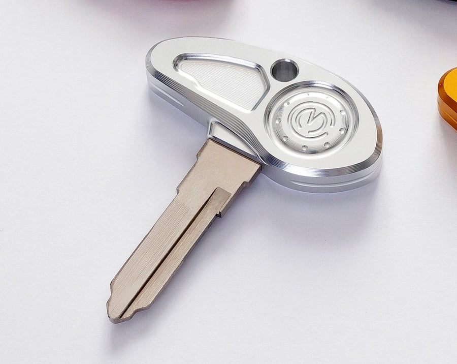 MOTOCORSE Aluminum blank key - MV Agusta Brutale B4 Colore - Argento 1