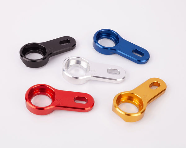 Aluminum exhaust manifold/decatalyst support bracket - MV Agusta F4 3