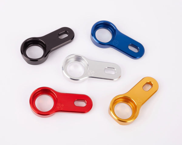 Aluminum exhaust manifold/decatalyst support bracket - MV Agusta F4 8
