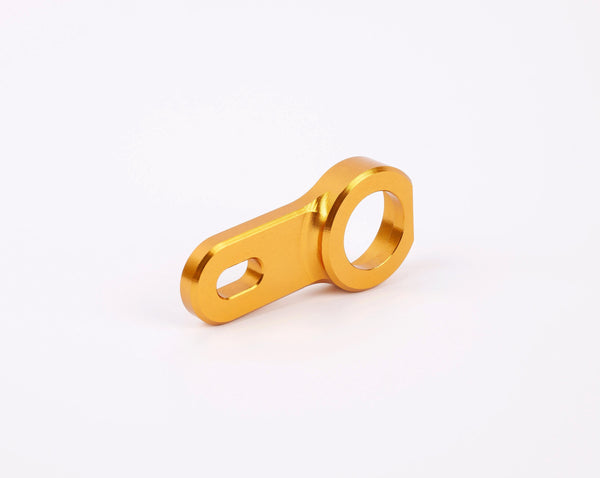Aluminum exhaust manifold/decatalyst support bracket - MV Agusta F4 13