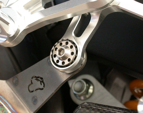 MOTOCORSE Exhaust silencer fitting Titanium screw kit