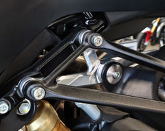 MOTOCORSE Silencer support brakets kit - MV Agusta Brutale 1000 / Rush Colore - Nero