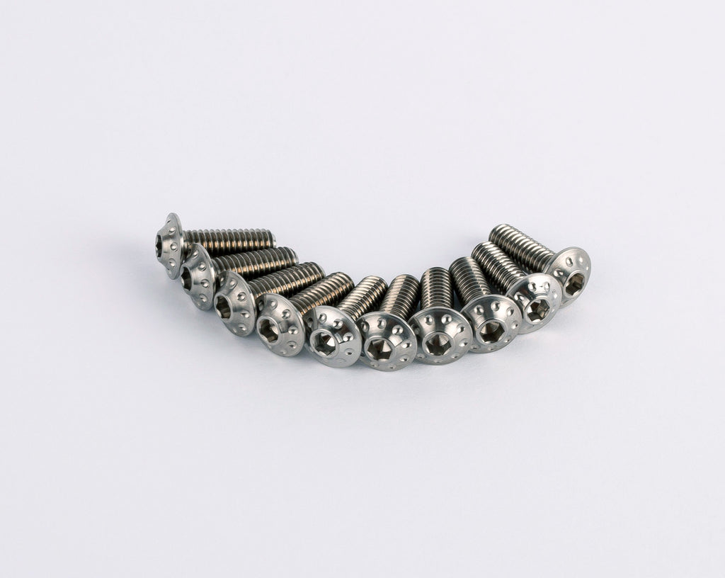 Upper fairing/windshield Titanium screws kit (N.10) - MV Agusta F4 750/1000/1078 (1999-2009) 1