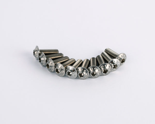 Upper fairing/windshield Titanium screws kit (N.10) - MV Agusta F4 750/1000/1078 (1999-2009) 1