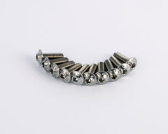 Upper fairing/windshield Titanium screws kit (N.10) - MV Agusta F4 750/1000/1078 (1999-2009)