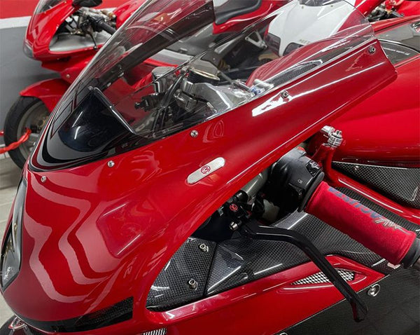 MOTOCORSE Mirror blank covers MV Agusta F4 8