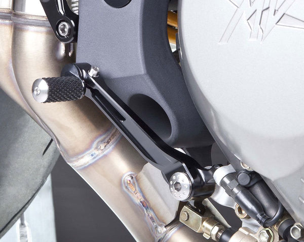Pair aluminium billet levers, shift gear and rear brake - MV AGUSTA F4 / BRUTALE 12