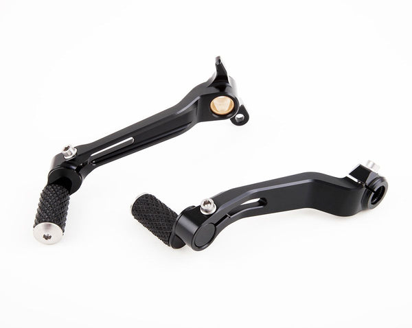 Pair aluminium billet levers, shift gear and rear brake - MV AGUSTA F4 / BRUTALE 16