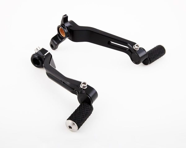 Pair aluminium billet levers, shift gear and rear brake - MV AGUSTA F4 / BRUTALE 21