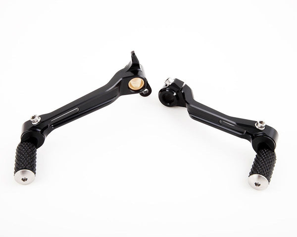 Pair aluminium billet levers, shift gear and rear brake - MV AGUSTA F4 / BRUTALE 22