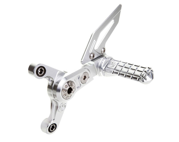 Machined from solid riding adjustable footpegs kit - New Design - MV AGUSTA F4 / BRUTALE 7