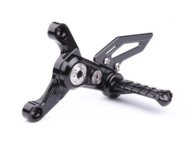 Machined from solid riding adjustable footpegs kit - New Design - MV AGUSTA F4 / BRUTALE 11