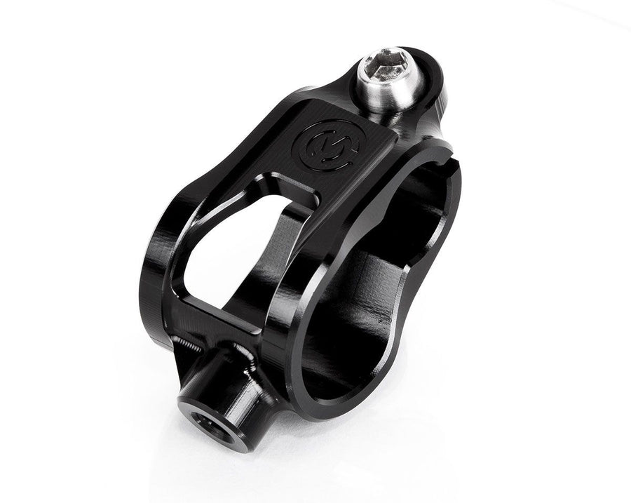 MOTOCORSE Machined from solid Ohlins linear Steering Damper Bracket support. Colore