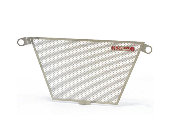 MOTOCORSE Titanium oil radiator protection screen - MV Agusta F4 1000 My2010 (2010-2019) / Brutale 1000 / Rush 1000 / Superveloce 1000