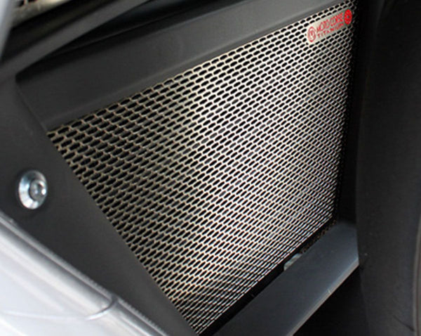 MOTOCORSE Titanium oil radiator protection screen - MV Agusta F4 1000 My2010 (2010-2019) / Brutale 1000 / Rush 1000 / Superveloce 1000