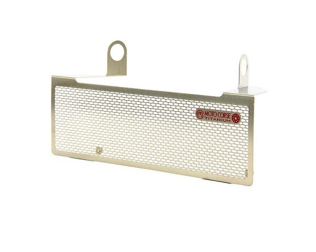MOTOCORSE Titanium oil radiator protection screen - MV Agusta Brutale 675/800 / Dragster / Rivale / Turismo Veloce