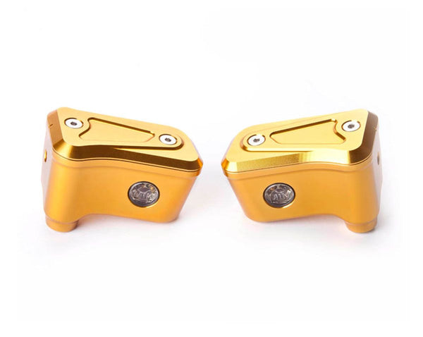 Machined from solid Brake and Clutch oil reservoirs kit for Brembo semi-radial standard pumps - NAKED 7