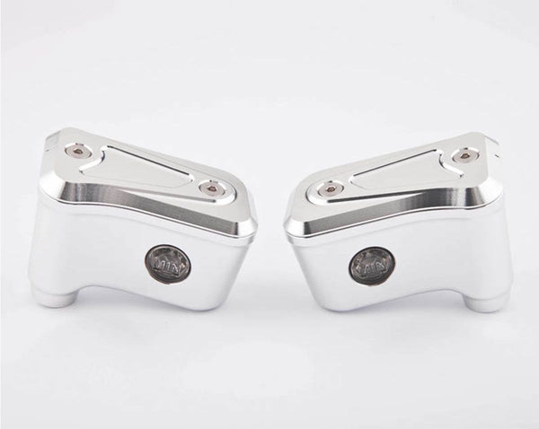 Machined from solid Brake and Clutch oil reservoirs kit for Brembo semi-radial standard pumps - NAKED 14