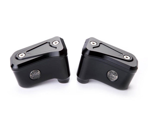 Machined from solid Brake and Clutch oil reservoirs kit for Brembo semi-radial standard pumps - NAKED 20