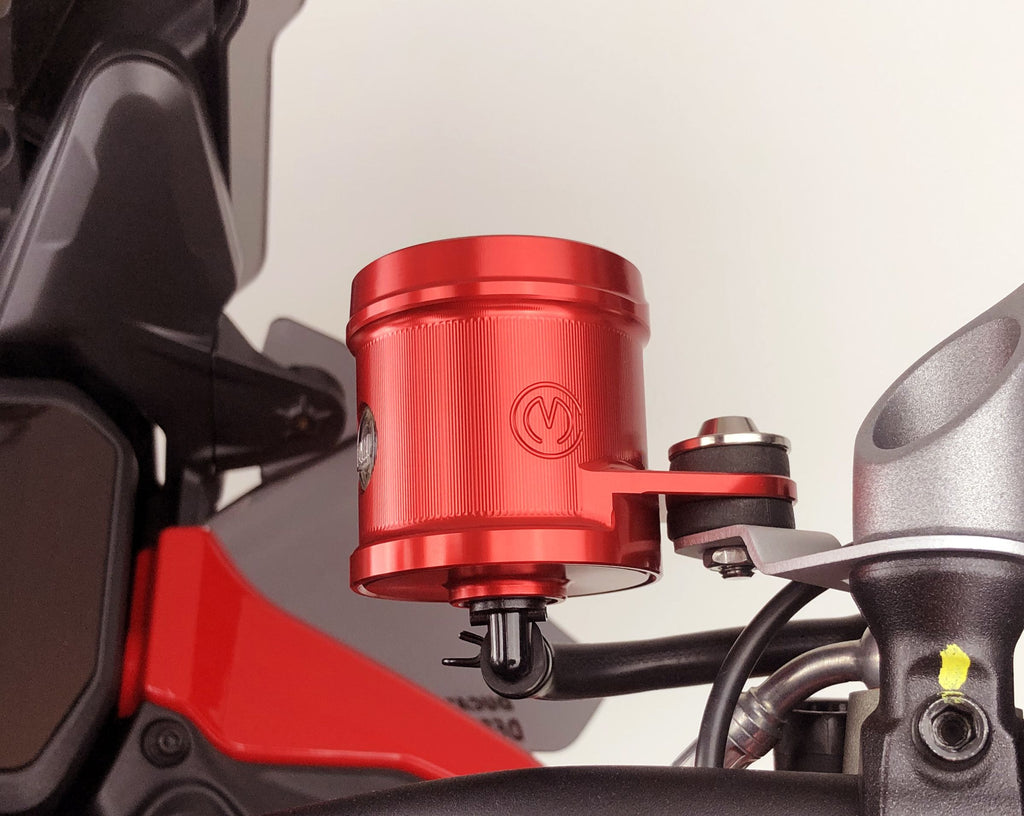 MOTOCORSE aluminium brake oil reservoir titanium cap 49 ml
