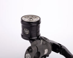 MOTOCORSE Aluminum oil reservoir kit with titanium cap for Brembo RCS "CORSA CORTA" / RR brake pump - NAKED Colore - Argento