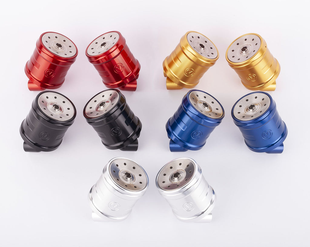 Aluminum oil reservoirs kit with titanium caps for Brembo radial racing brake/clutch pumps - NAKED 1