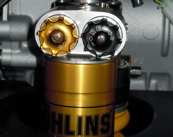 MOTOCORSE Ohlins TTX rear shock with racing hydraulic spring preload