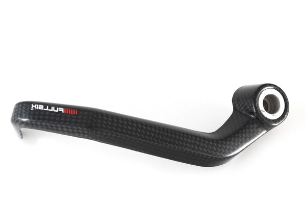 MOTOCORSE LEVER GUARD LEFT - LEO - ACCESSORIES CUSTOM PARTS FULLSIX Trama del carbonio e finitura superficiale - 200P – Plain Lucido 1