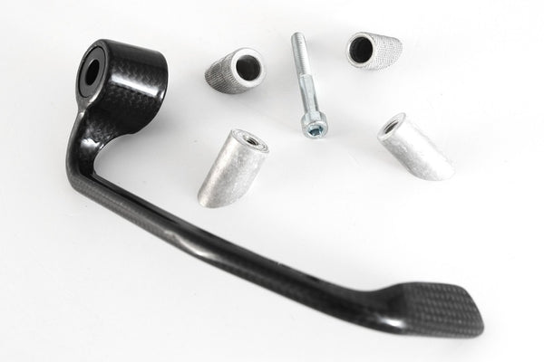 MOTOCORSE LEVER GUARD RIGHT - SKY - ACCESSORIES CUSTOM PARTS FULLSIX Trama del carbonio e finitura superficiale - 200P – Plain Lucido 1