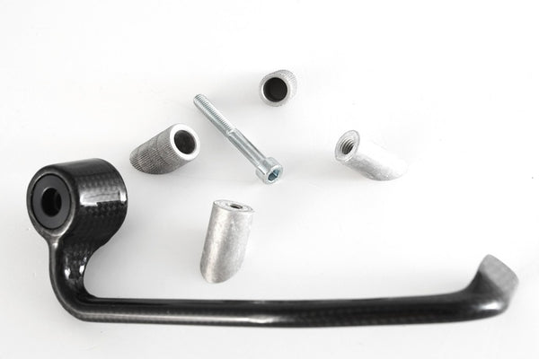 MOTOCORSE LEVER GUARD RIGHT - SKY - ACCESSORIES CUSTOM PARTS FULLSIX Trama del carbonio e finitura superficiale - 200P – Plain Lucido 3