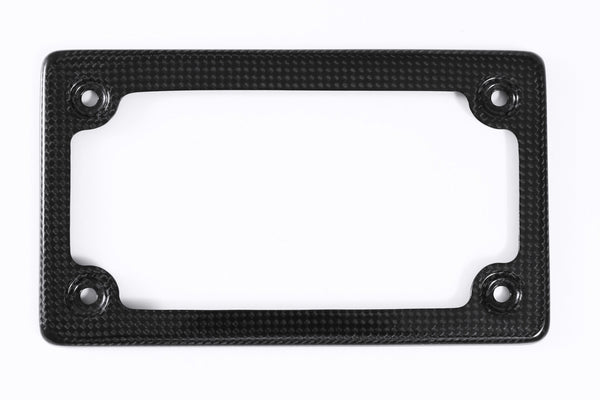 MOTOCORSE Number plate holder ledge (USA) Trama del carbonio e finitura superficiale - 200P – Plain