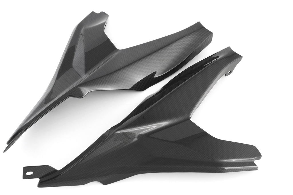 MOTOCORSE Frame protection guard - set Trama del carbonio e finitura superficiale - 2