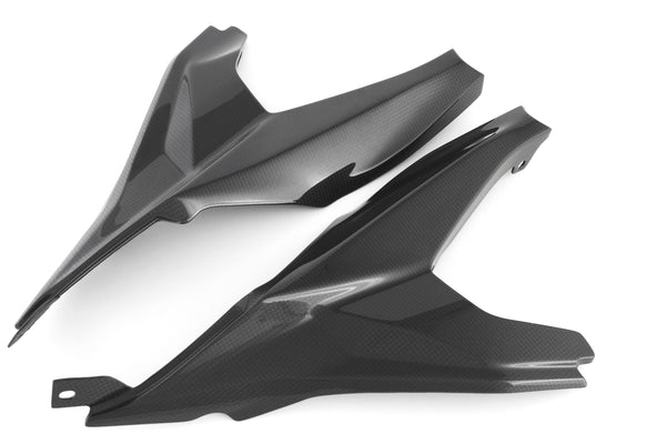 MOTOCORSE Frame protection guard - set Trama del carbonio e finitura superficiale - 2