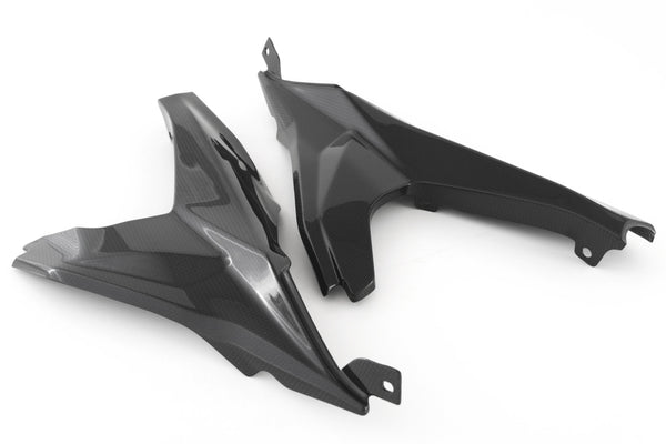 MOTOCORSE Frame protection guard - set Trama del carbonio e finitura superficiale - 2