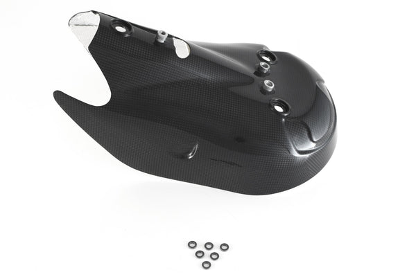 MOTOCORSE Exhaust protector oem Trama del carbonio e finitura superficiale - 2