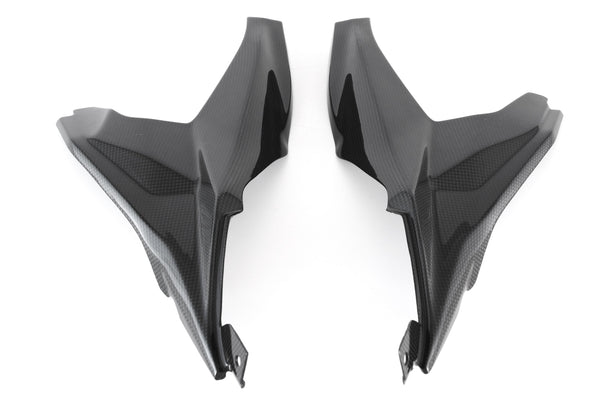 MOTOCORSE Frame protection guard - set Trama del carbonio e finitura superficiale - 2