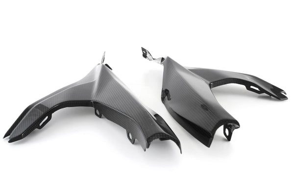 MOTOCORSE Frame protection guard - set Trama del carbonio e finitura superficiale - 2