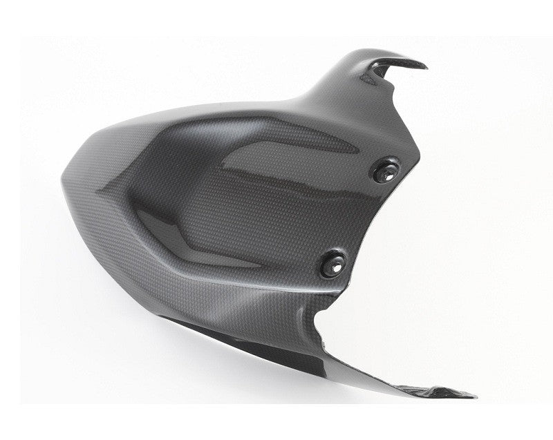 MOTOCORSE Rear mudguard short Trama del carbonio e finitura superficiale - 2