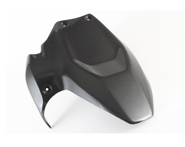MOTOCORSE Rear mudguard short Trama del carbonio e finitura superficiale - 2