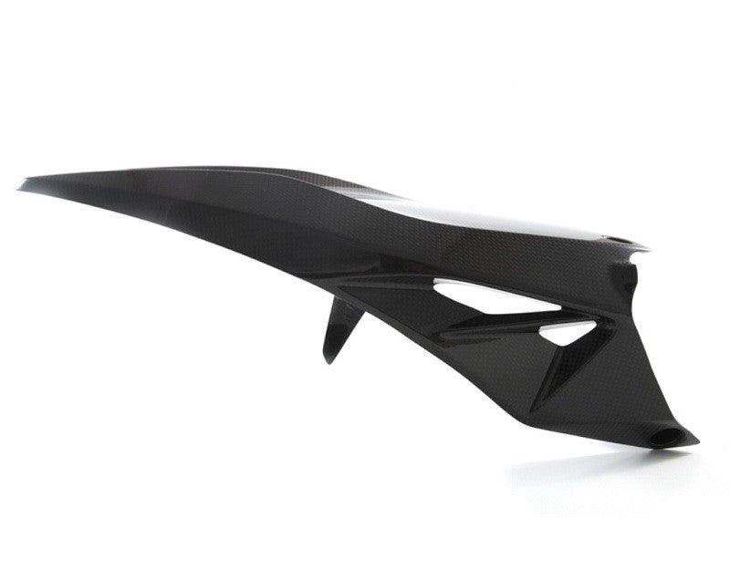 MOTOCORSE Rear mudguard long Trama del carbonio e finitura superficiale - 2