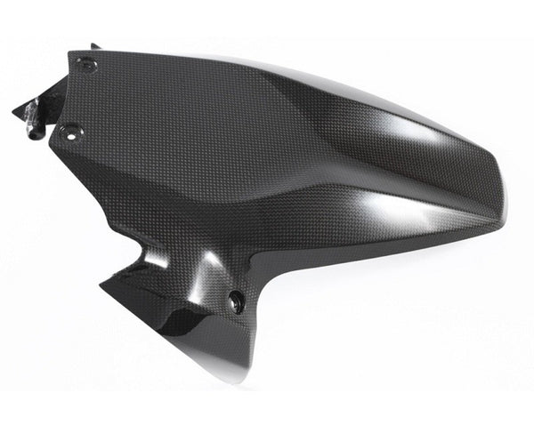 MOTOCORSE Rear mudguard long Trama del carbonio e finitura superficiale - 2